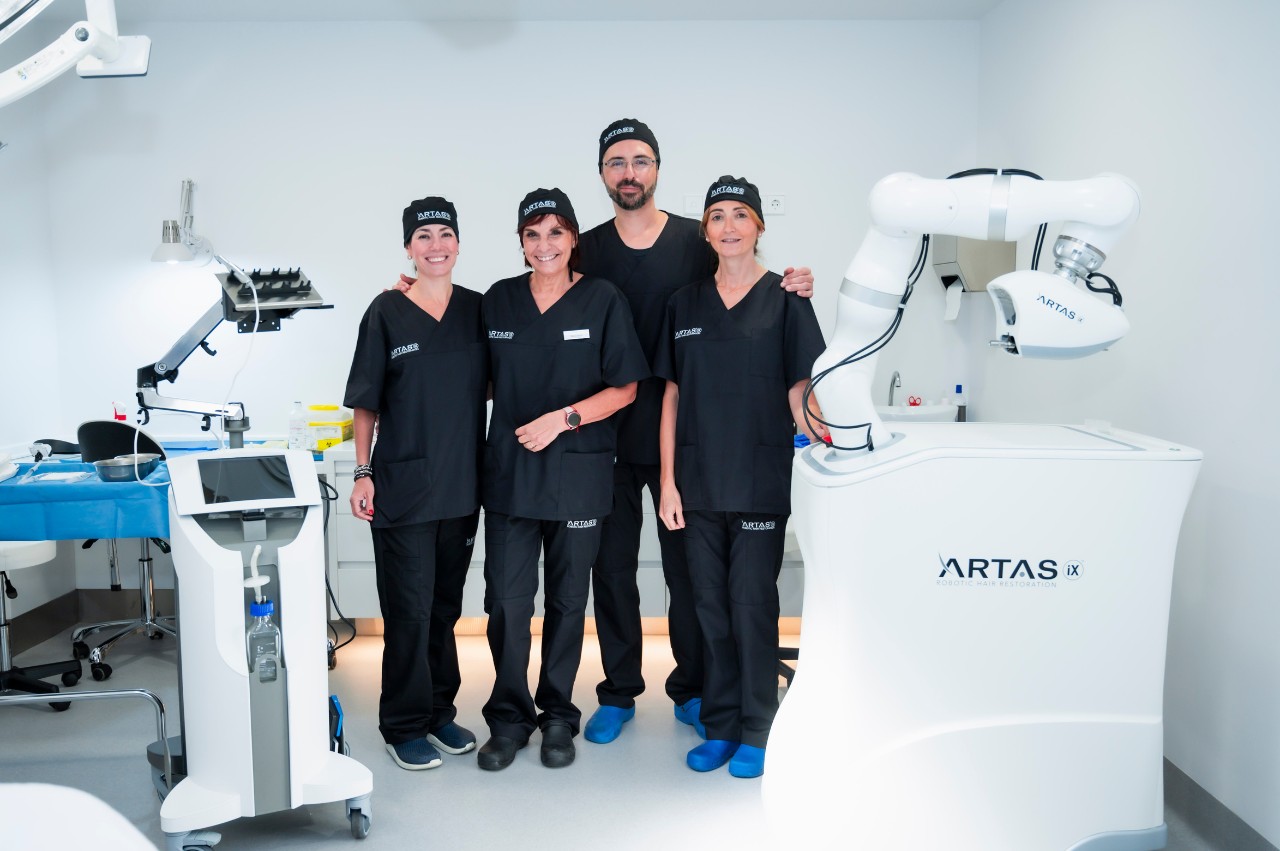 Injerto capilar con Artas Madrid